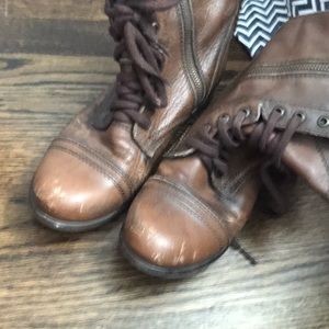 Steve Madden Shoes - Brown Combat boots Steve Madden Shoes - Brown Combat boots